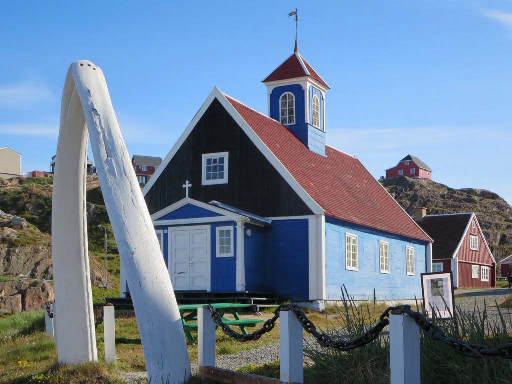 La chiesa di Bethel a Sisimiut in Groenlandia